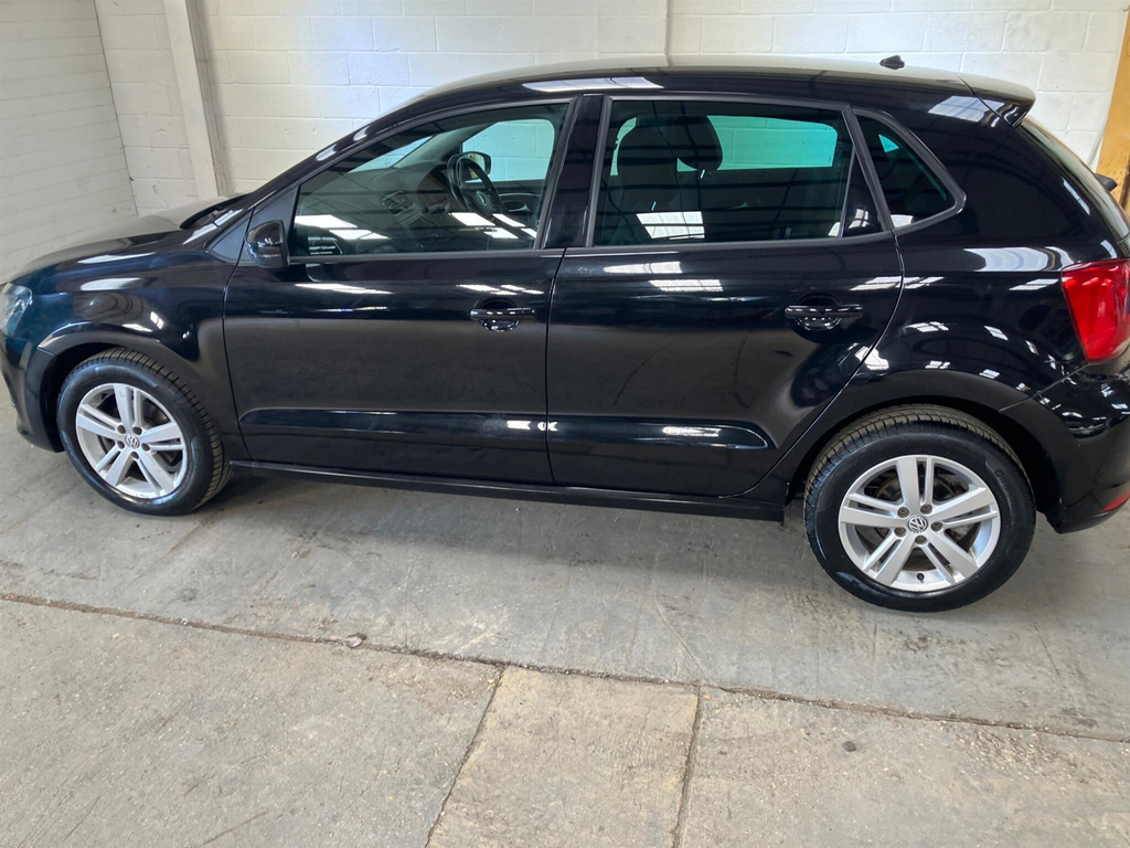 Volkswagen Polo 1.2 Tsi Bluemotion Tech Match Euro 6 Ss YC17NZT Black #5
