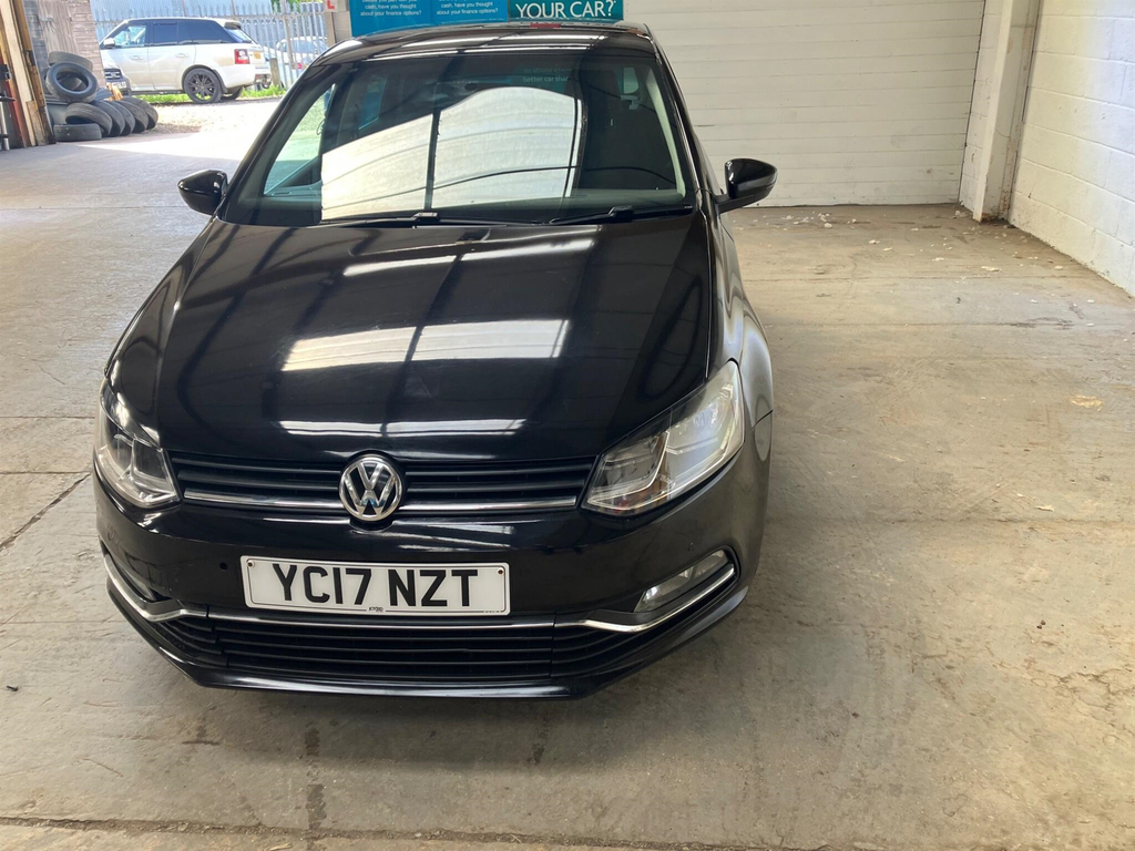 Volkswagen Polo 1.2 Tsi Bluemotion Tech Match Euro 6 Ss YC17NZT Black #3
