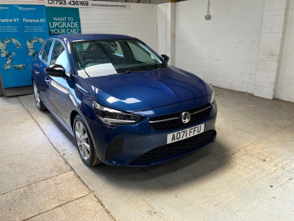 Vauxhall Corsa 1.2 Turbo Se Euro 6 Ss AO71FFU Blue #2