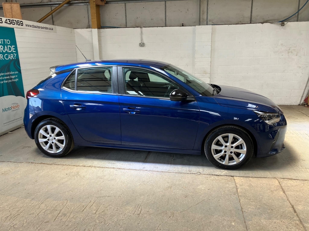 Vauxhall Corsa 1.2 Turbo Se Euro 6 Ss AO71FFU Blue #4