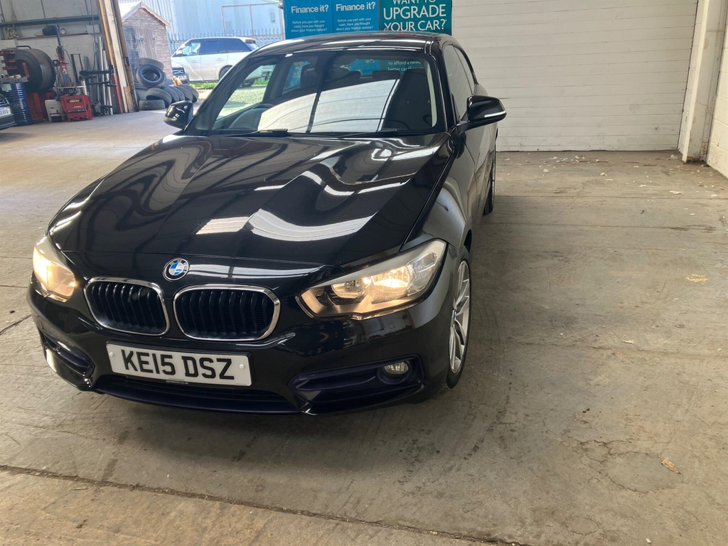 BMW 1 Series 1.6 118I Sport Euro 6 Ss KE15DSZ Black #3