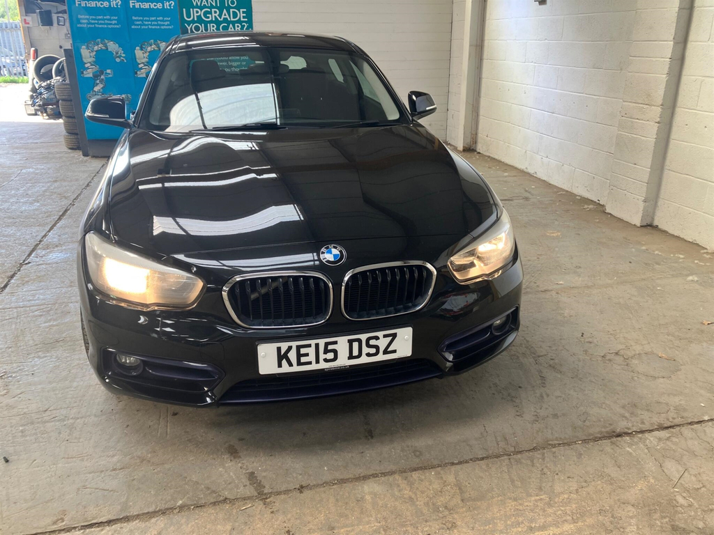 BMW 1 Series 1.6 118I Sport Euro 6 Ss KE15DSZ Black #2