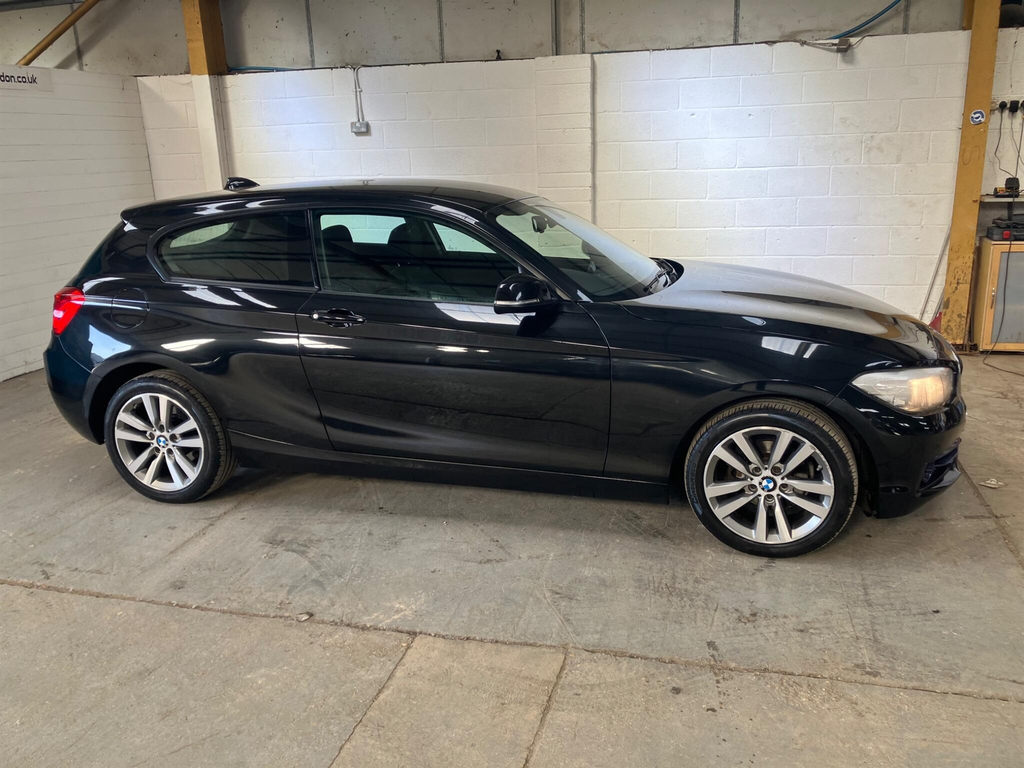 BMW 1 Series 1.6 118I Sport Euro 6 Ss KE15DSZ Black #5