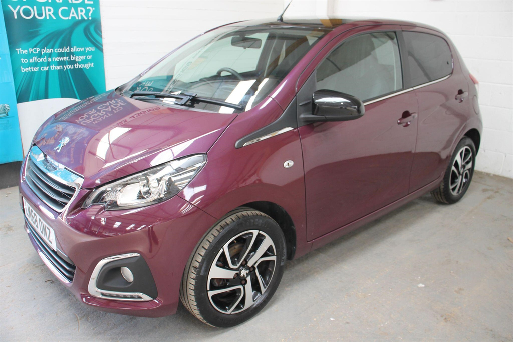 Peugeot 108 1.0 Allure Euro 6 LM68OMZ Purple #5