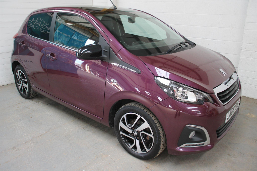 Peugeot 108 1.0 Allure Euro 6 LM68OMZ Purple #2