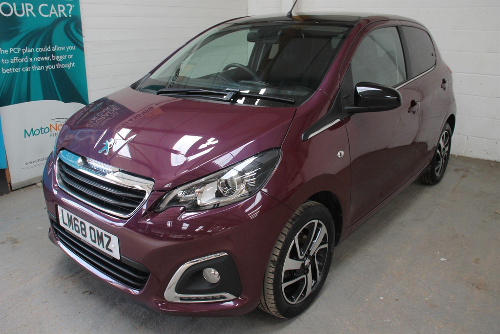 Peugeot 108 1.0 Allure Euro 6 LM68OMZ Purple #4