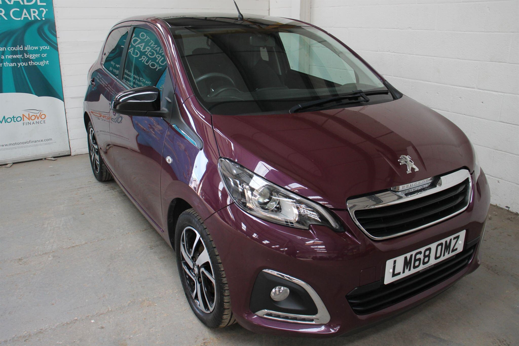 Peugeot 108 1.0 Allure Euro 6 Purple