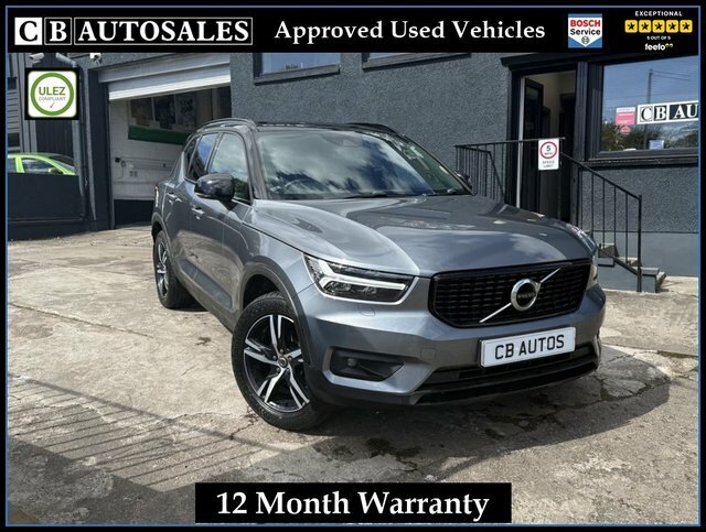 Volvo XC40 2019 1.5 T3 R-design Suv Euro 6 Grey