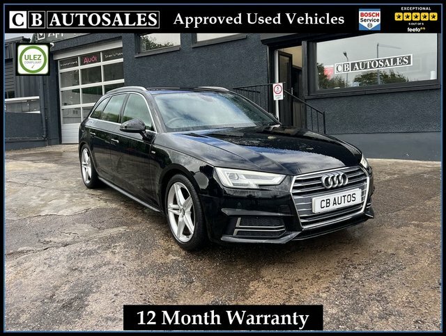 Audi A4 Avant 2018 1.4 Tfsi S Line Estate S Tronic Eu Black