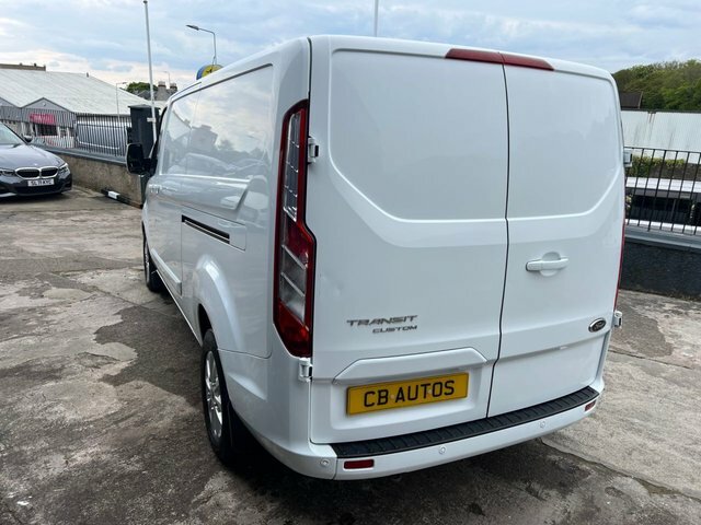 Ford Transit Custom 2020 2.0 300 Ecoblue Limited Panel Van MM70NWP White #6