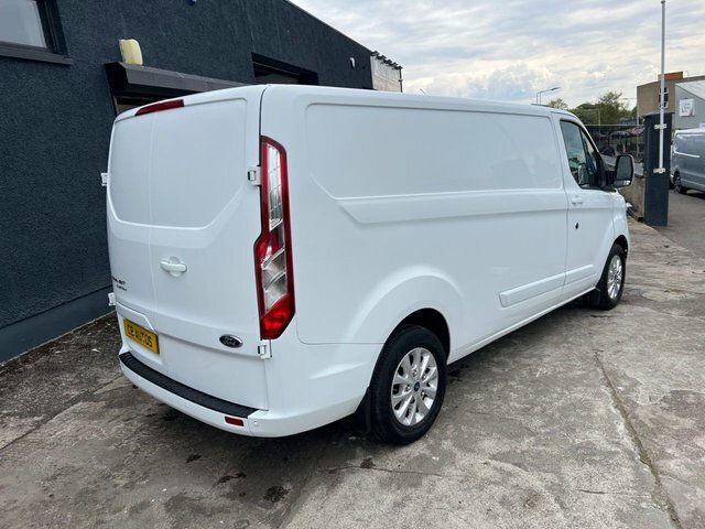 Ford Transit Custom 2020 2.0 300 Ecoblue Limited Panel Van MM70NWP White #4