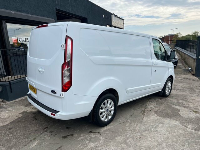 Ford Transit Custom 2022 2.0 300 Ecoblue Limited Panel Van MF22UPY White #4