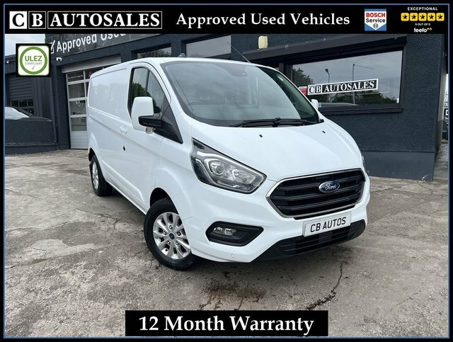Ford Transit Custom 2022 2.0 300 Ecoblue Limited Panel Van White
