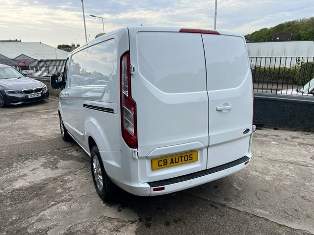 Ford Transit Custom 2022 2.0 300 Ecoblue Limited Panel Van MF22UPY White #6
