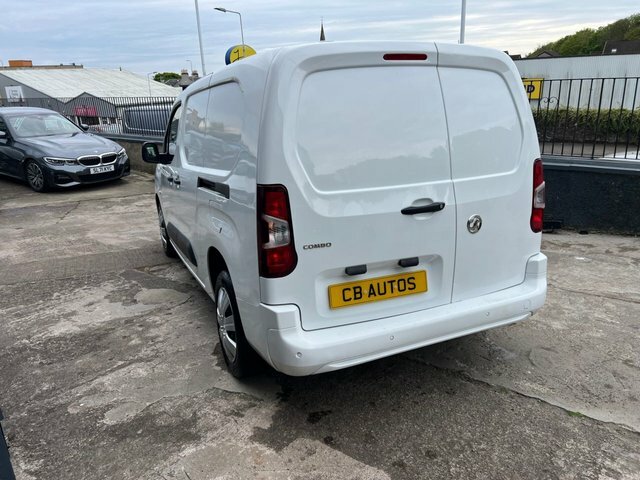 Vauxhall Combo 2021 1.5 Turbo D 2300 Sportive Panel Van Diese DN71FDA White #6