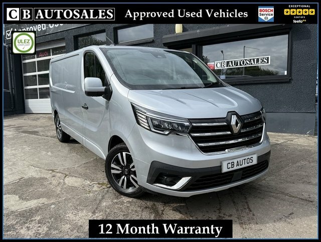 Renault Trafic 2022 2.0 Dci Blue Ll30 Sport Panel Van Grey
