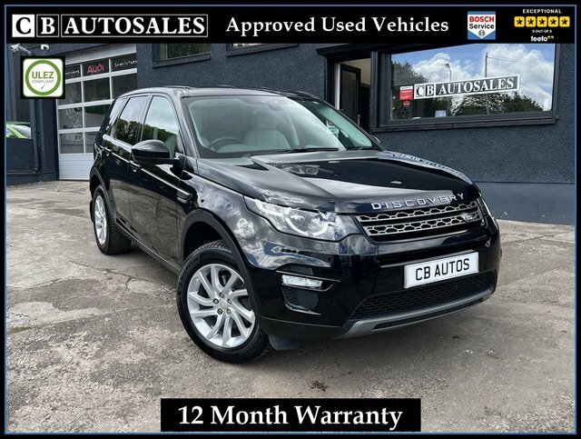 Land Rover Discovery Sport 2017 2.0 Td4 Se Tech Suv 4Wd Eur Black