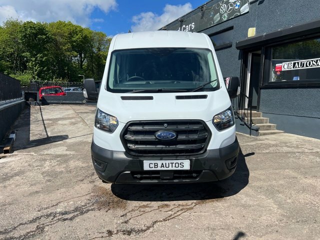 Ford Transit Custom 2022 2.0 350 Ecoblue Leader Crew Van Double Cab 6D MT22EPC White #2