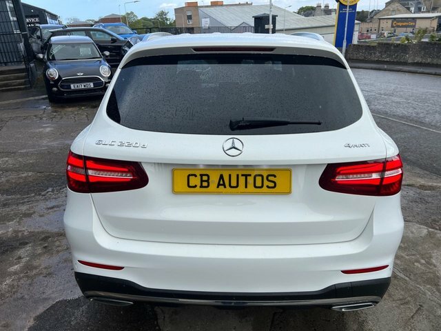 Mercedes-Benz GLC Class 2016 2.1 Glc220d Amg Line Premium Plus Suv D SR66LUJ White #5