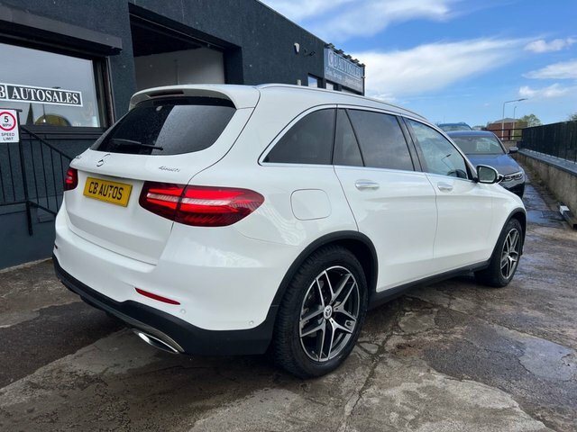 Mercedes-Benz GLC Class 2016 2.1 Glc220d Amg Line Premium Plus Suv D SR66LUJ White #4