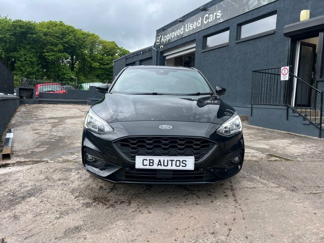 Ford Focus 2018 1.0T Ecoboost St-line X Hatchback SP68HSG Black #2