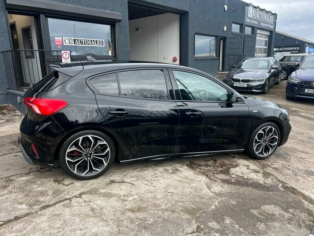 Ford Focus 2018 1.0T Ecoboost St-line X Hatchback SP68HSG Black #3