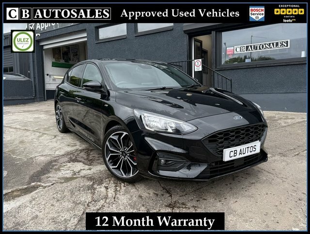 Ford Focus 2018 1.0T Ecoboost St-line X Hatchback Black
