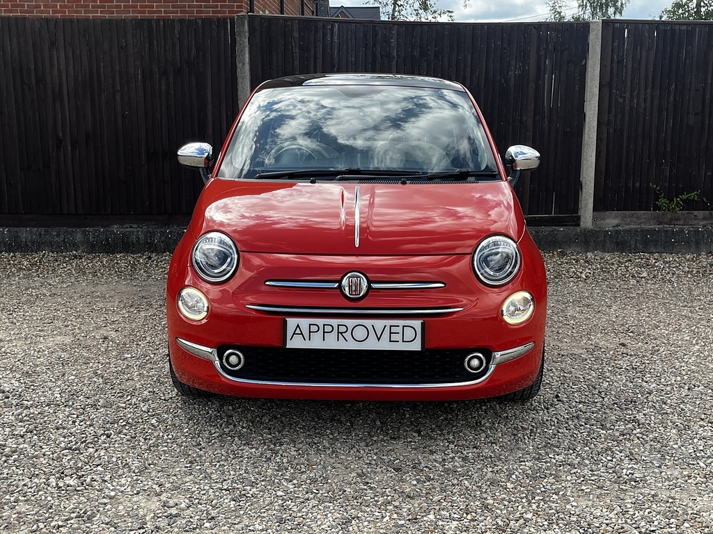 Fiat 500 Anniversario EJ67NRZ Orange #4