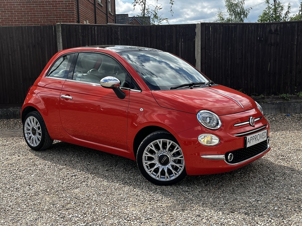 Fiat 500 Anniversario EJ67NRZ Orange #3