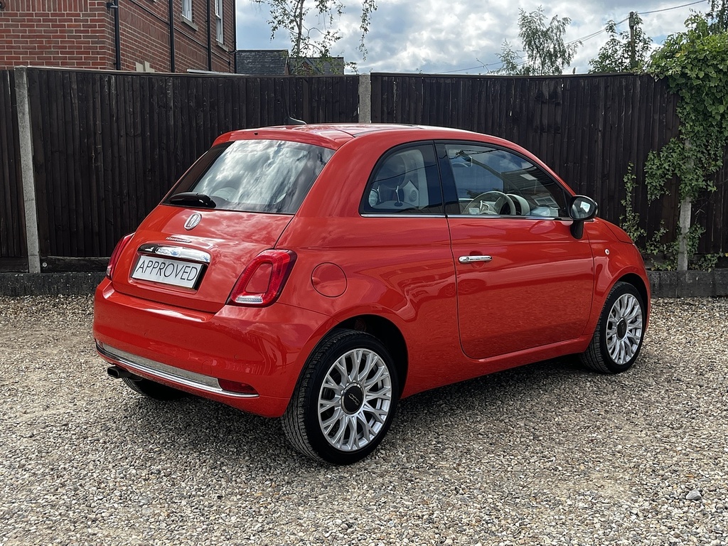 Fiat 500 Anniversario Orange #6