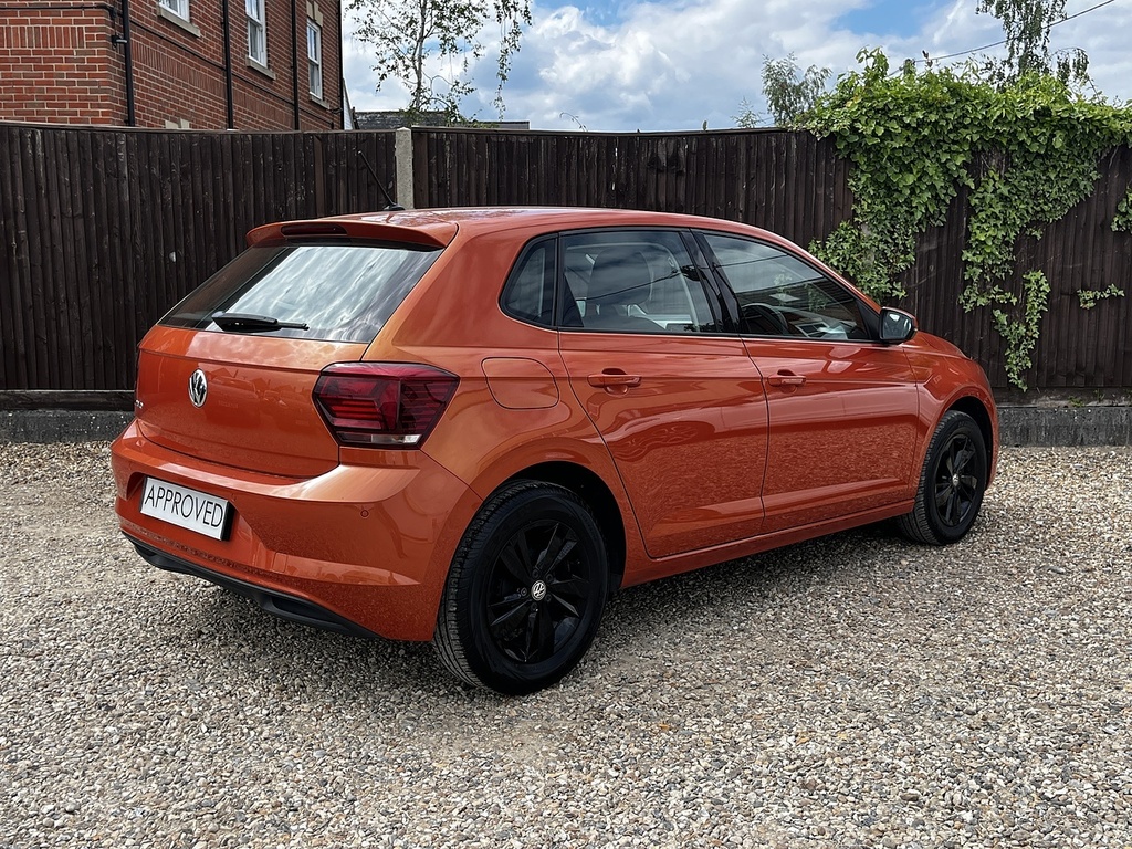 Volkswagen Polo Se WD18TZB Orange #6