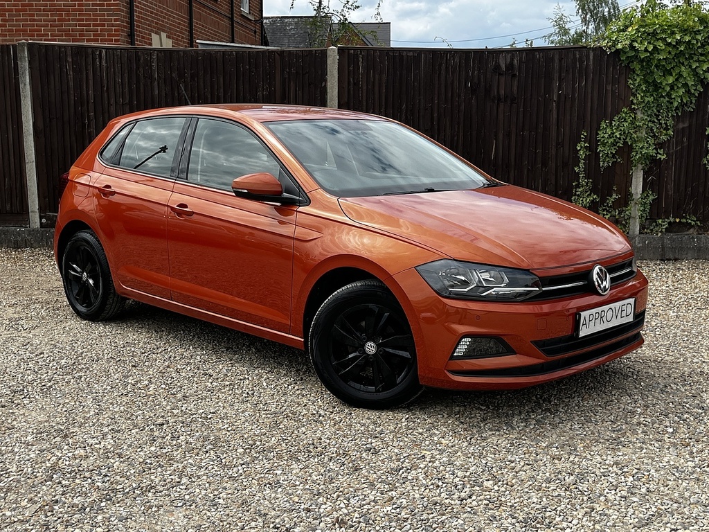 Volkswagen Polo Se WD18TZB Orange #2