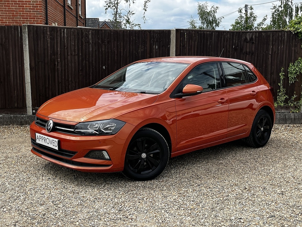 Volkswagen Polo Se WD18TZB Orange #4