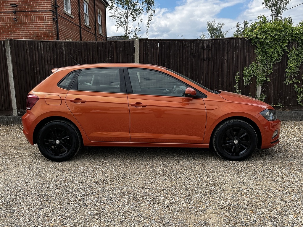 Volkswagen Polo Se WD18TZB Orange #6