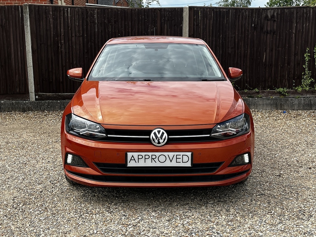 Volkswagen Polo Se WD18TZB Orange #3