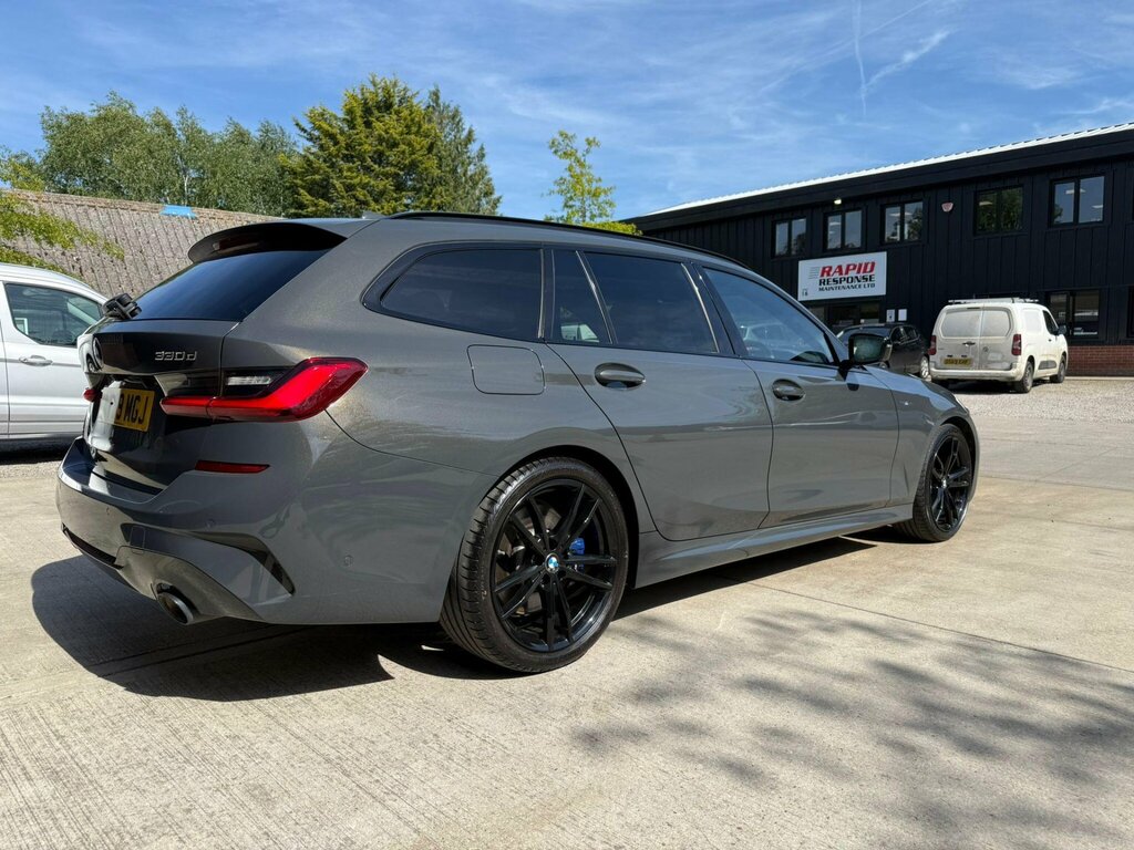 BMW 3 Series 3.0 330D M Sport Plus Edition Touring Xdrive AV69MGJ Grey #4