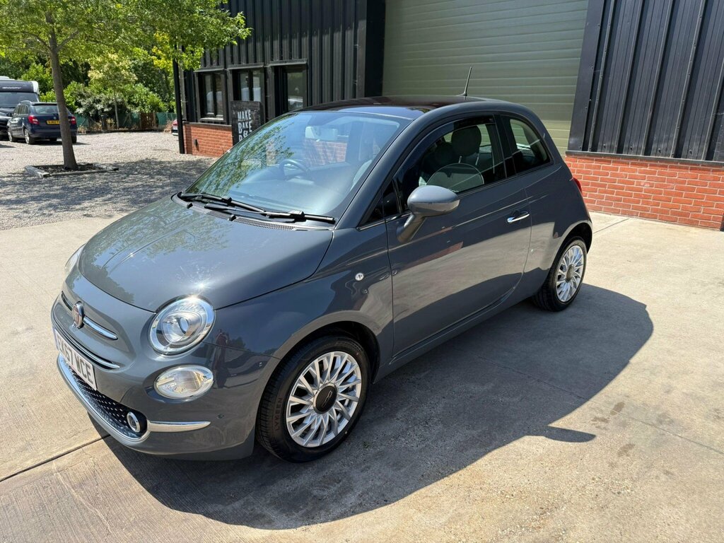 Fiat 500 1.2 Lounge Euro 6 Ss EK67WCE Grey #2