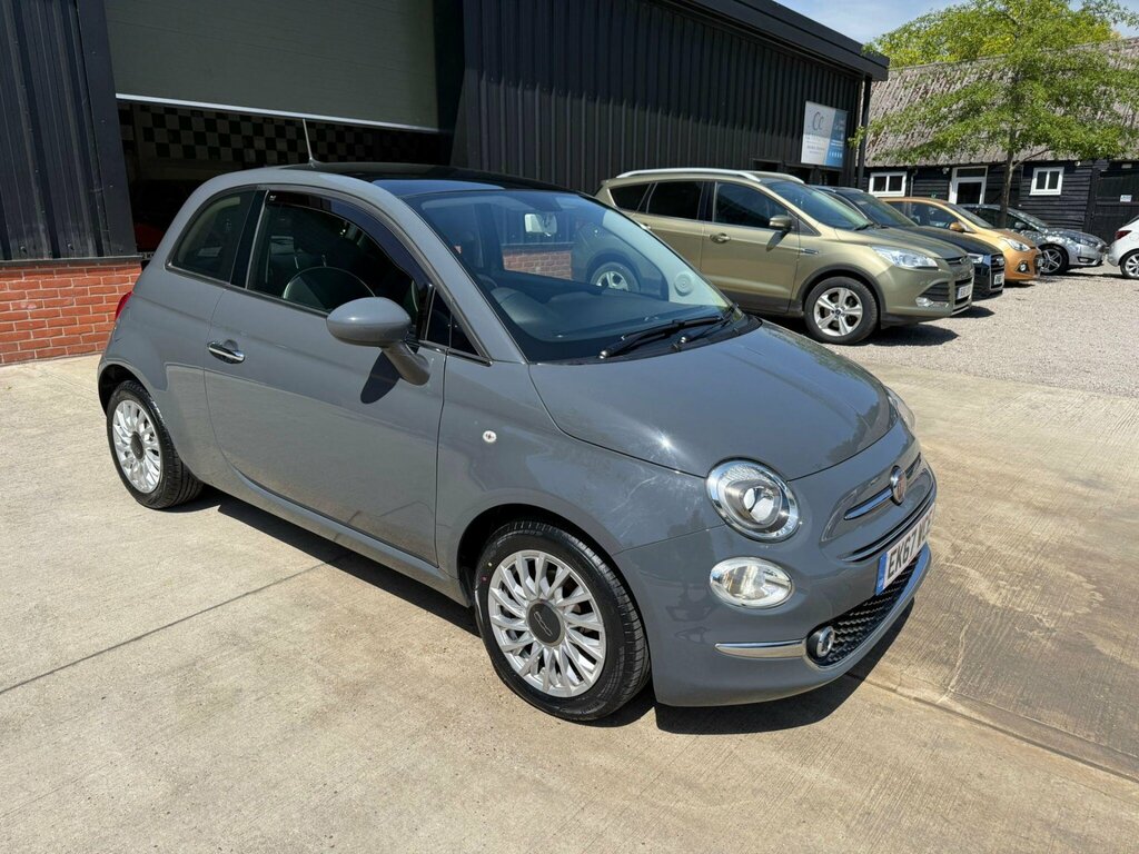 Fiat 500 1.2 Lounge Euro 6 Ss Grey