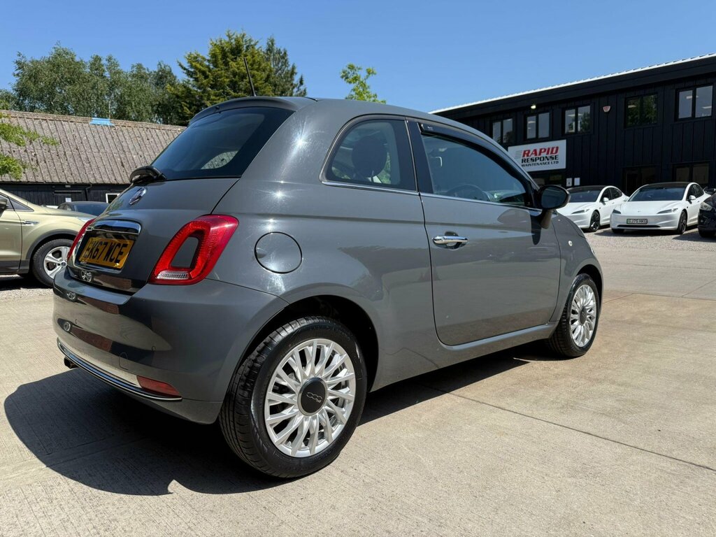 Fiat 500 1.2 Lounge Euro 6 Ss EK67WCE Grey #6