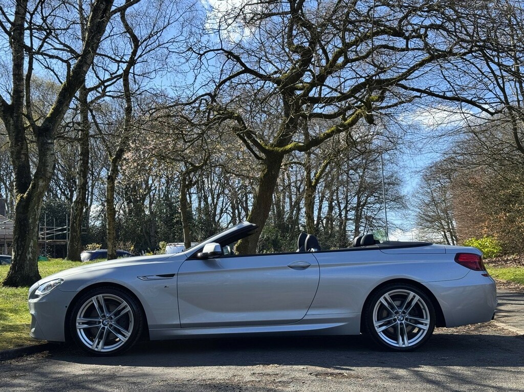 BMW 6 Series 3.0 M Sport Convertible Euro 5 S Silver #3
