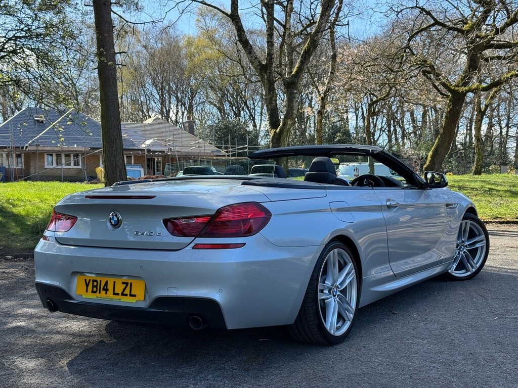 BMW 6 Series 3.0 M Sport Convertible Euro 5 S Silver #2