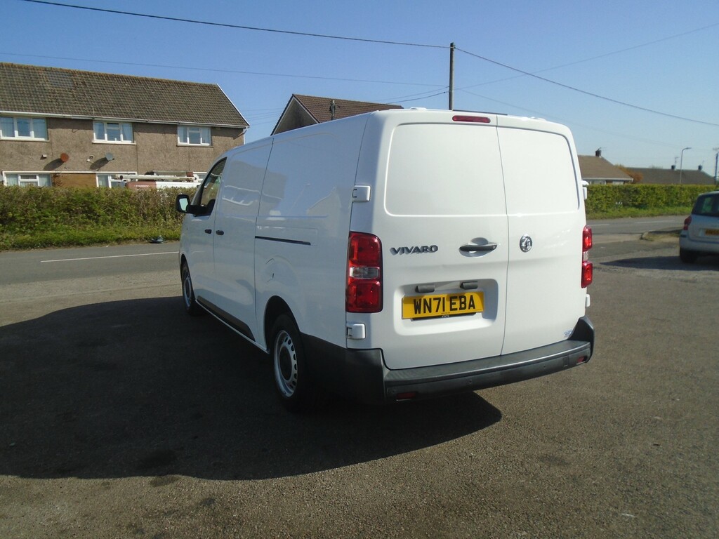 Vauxhall Vivaro L2h1 F2900 Dynamic Ss WN71EBA White #4