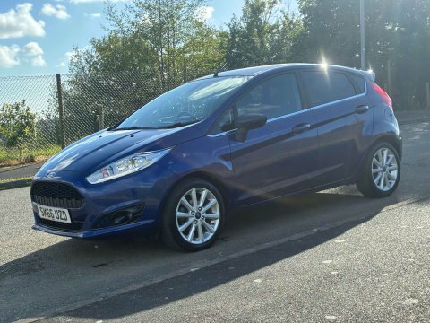 Ford Fiesta 1.0 Fiesta Titanium SK66UZD Blue #4