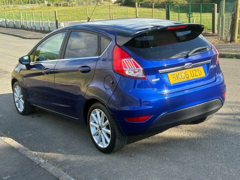 Ford Fiesta 1.0 Fiesta Titanium SK66UZD Blue #3