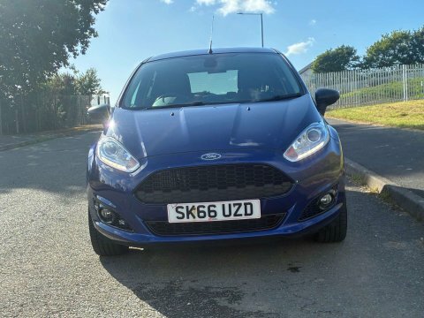 Ford Fiesta 1.0 Fiesta Titanium SK66UZD Blue #2