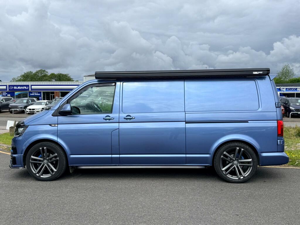 Volkswagen Transporter 2.0 Tdi T30 Bluemotion Tech Trendline Fwd Lwb Euro GF16GFJ Blue #4