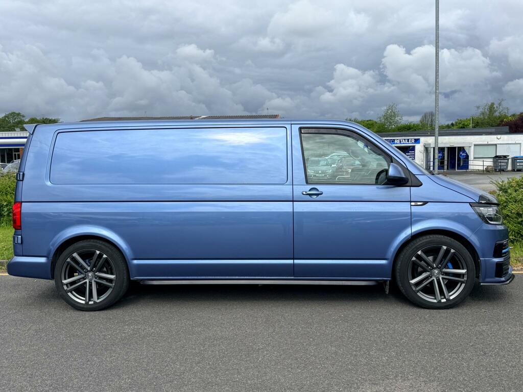 Volkswagen Transporter 2.0 Tdi T30 Bluemotion Tech Trendline Fwd Lwb Euro GF16GFJ Blue #6