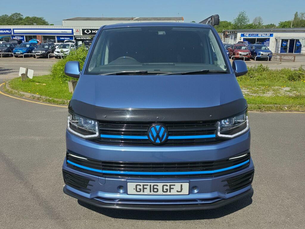 Volkswagen Transporter 2.0 Tdi T30 Bluemotion Tech Trendline Fwd Lwb Euro GF16GFJ Blue #2
