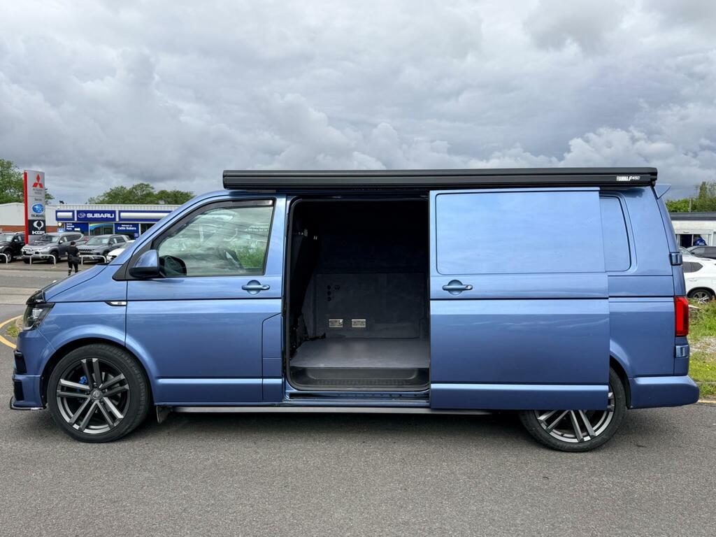 Volkswagen Transporter 2.0 Tdi T30 Bluemotion Tech Trendline Fwd Lwb Euro GF16GFJ Blue #5