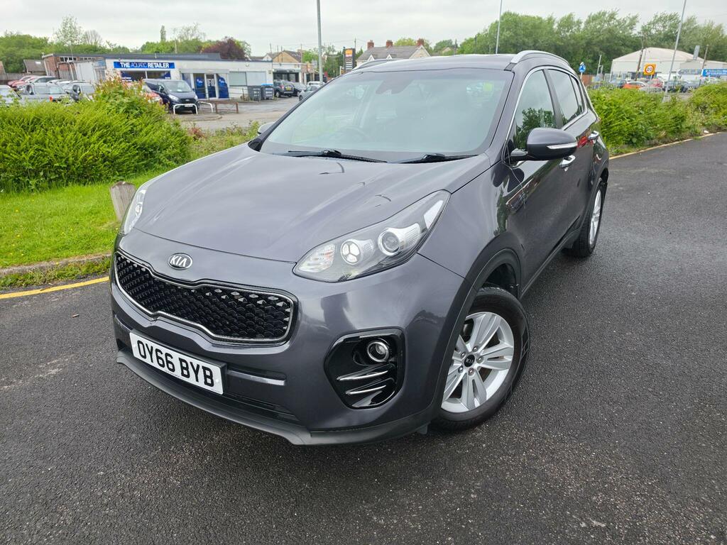 Kia Sportage 1.7 Crdi 2 Euro 6 Ss OY66BYB Silver #3